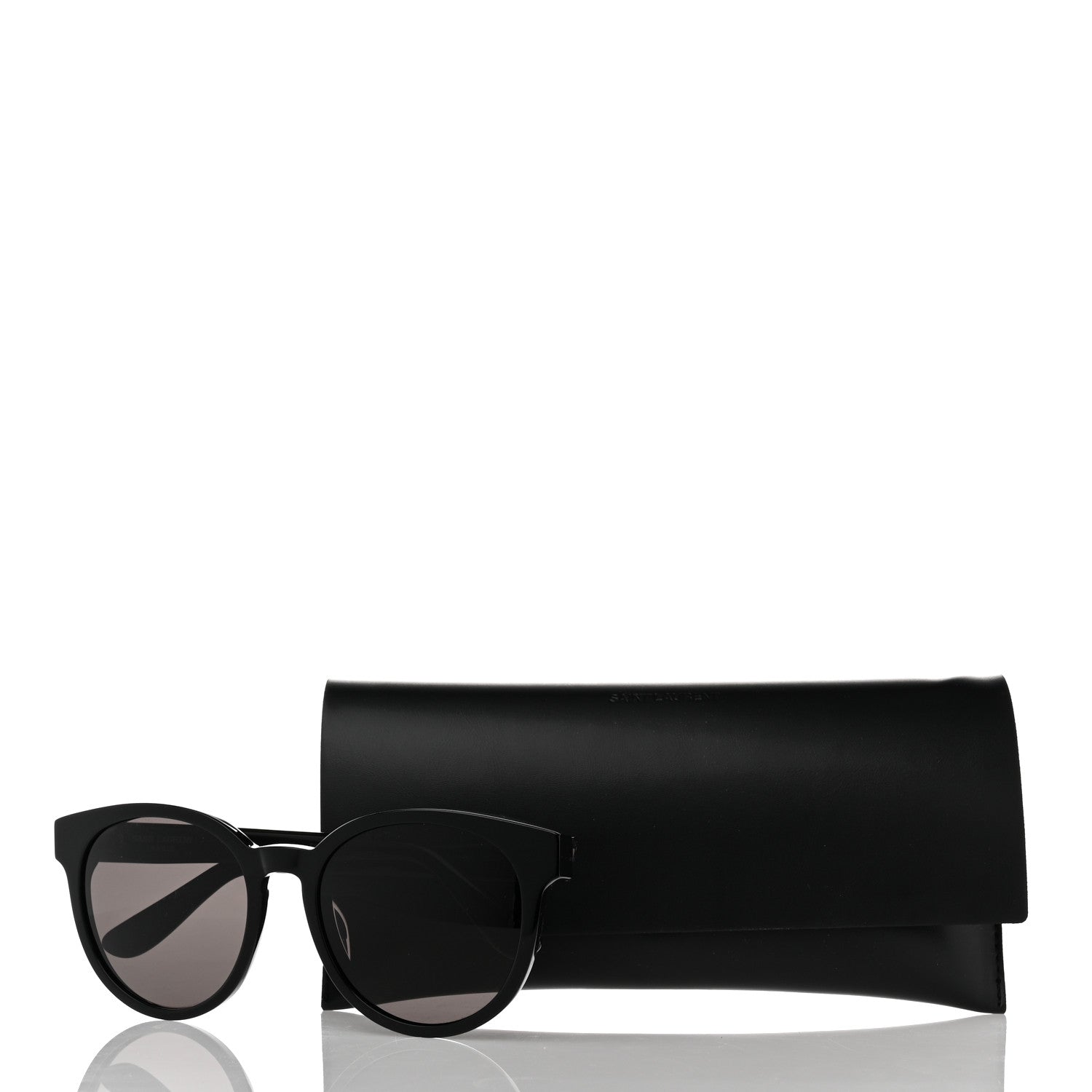Saint Laurent Acetate Sunglasses SL M25/K Black 9 of 9