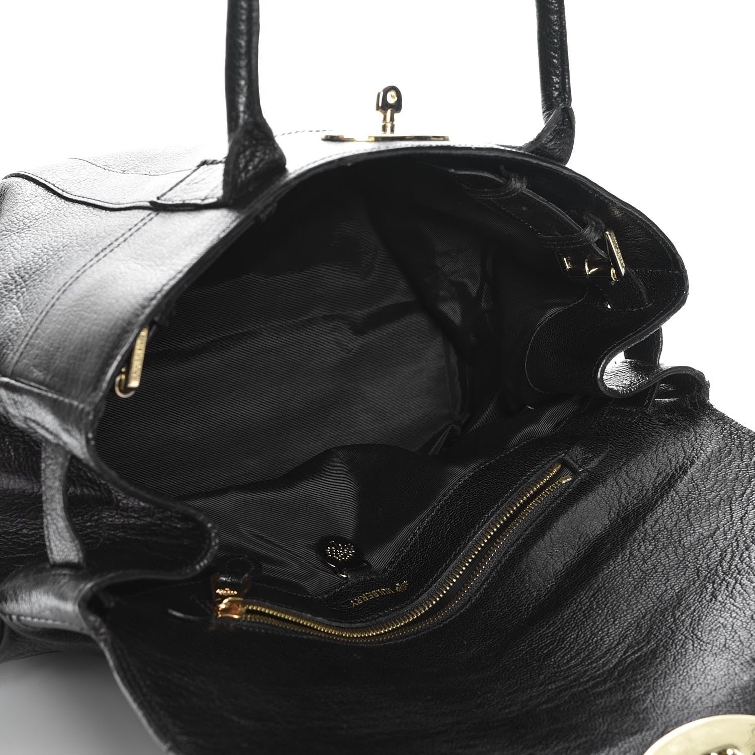 Mulberry Glossy Goat Bayswater Black 5 of 19