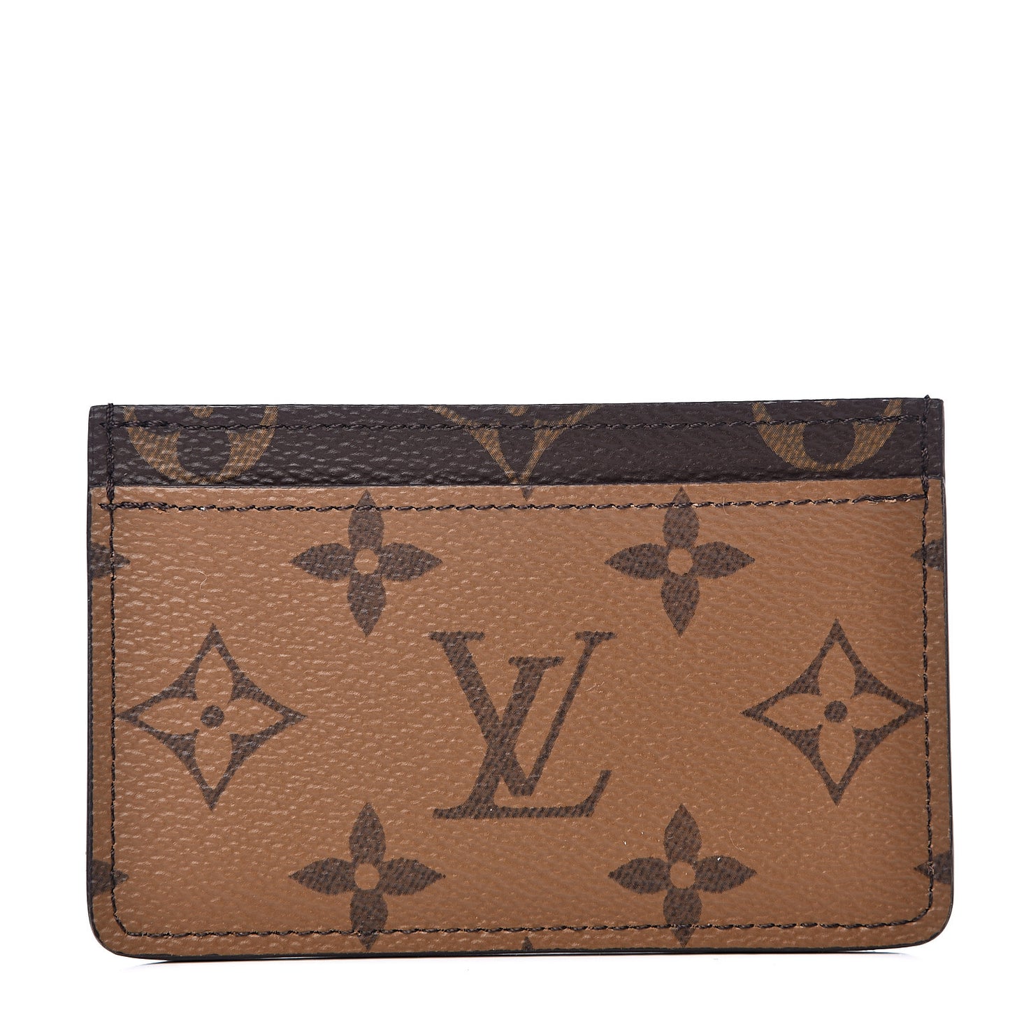 Reverse Monogram Card Holder