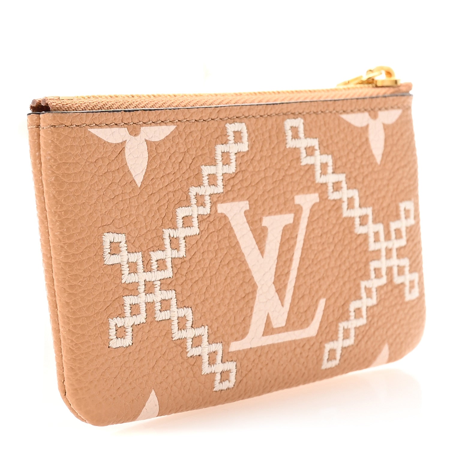 Louis Vuitton Empreinte Monogram Giant Broderies Key Pouch Arizona 6 of 14