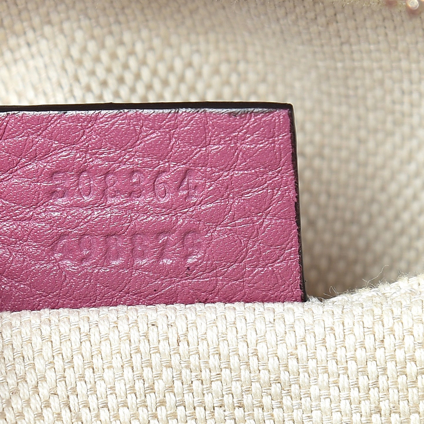 Pebbled Calfskin Small Soho Disco Bag Peonia Flower