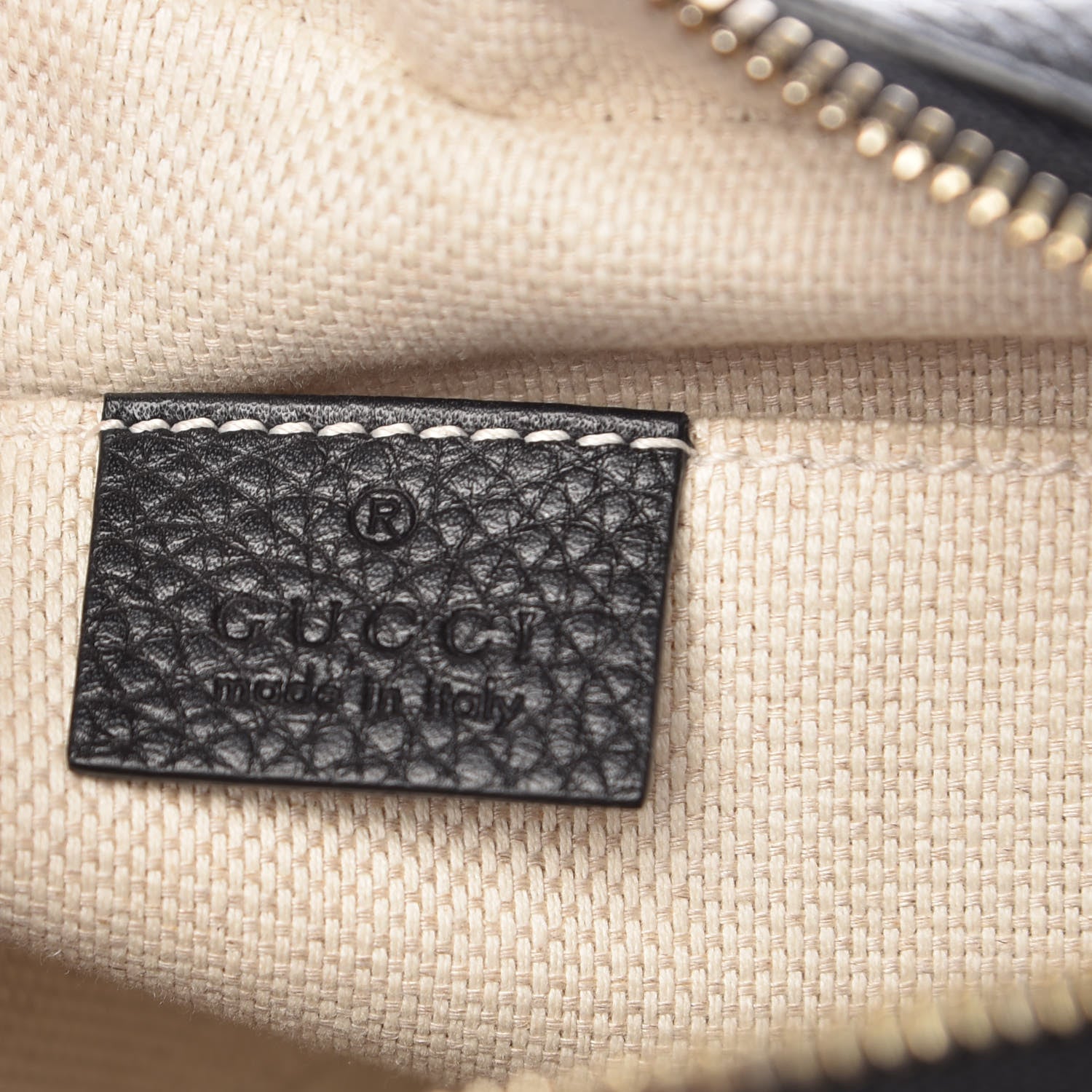 Gucci Pebbled Calfskin Small Soho Disco Bag Black 6 of 10