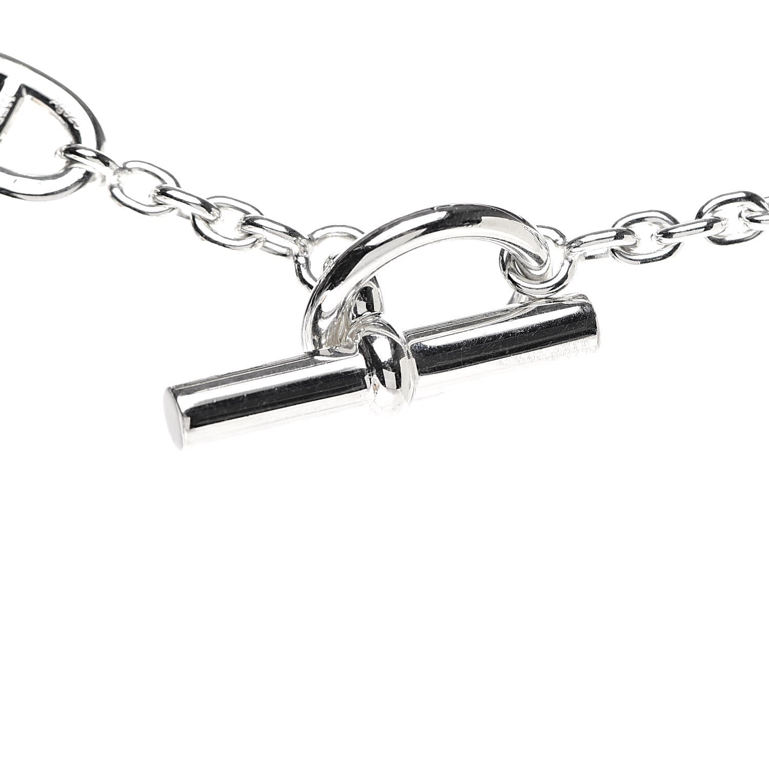 Hermes Sterling Silver Farandole Necklace 120 4 of 6