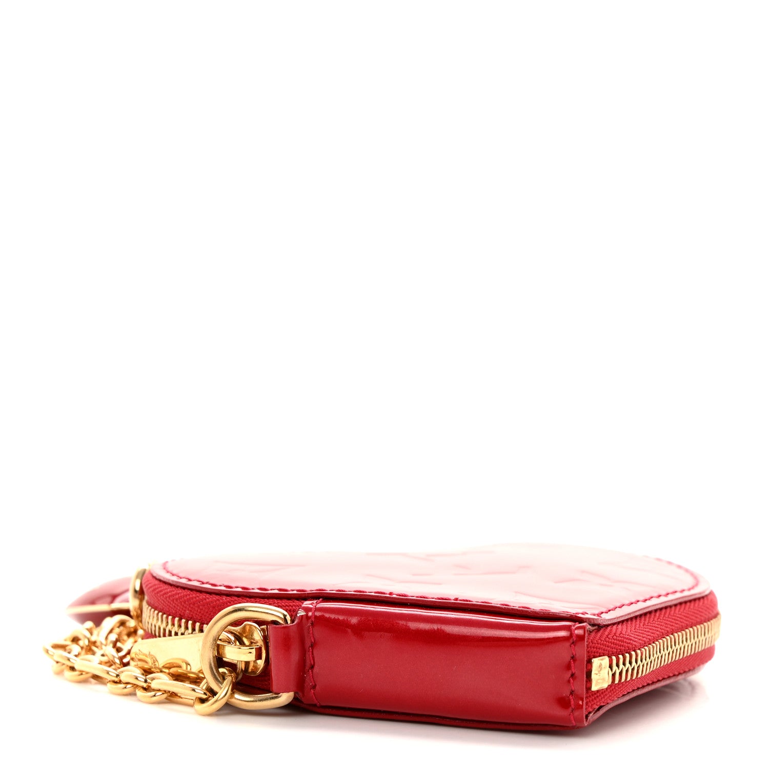 Louis Vuitton Vernis Coeur Heart Coin Purse Pomme D'Amour 3 of 7
