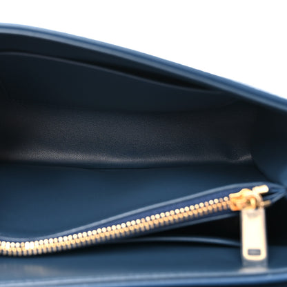 Celine Supple Grained Calfskin Teen Nino Teal Blue 5 of 11