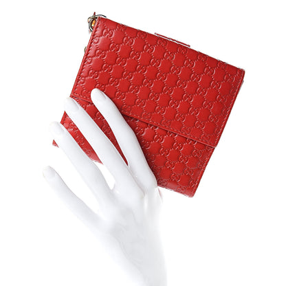 Gucci Microguccissima Cherie French Flap Wallet Tabasco 2 of 12