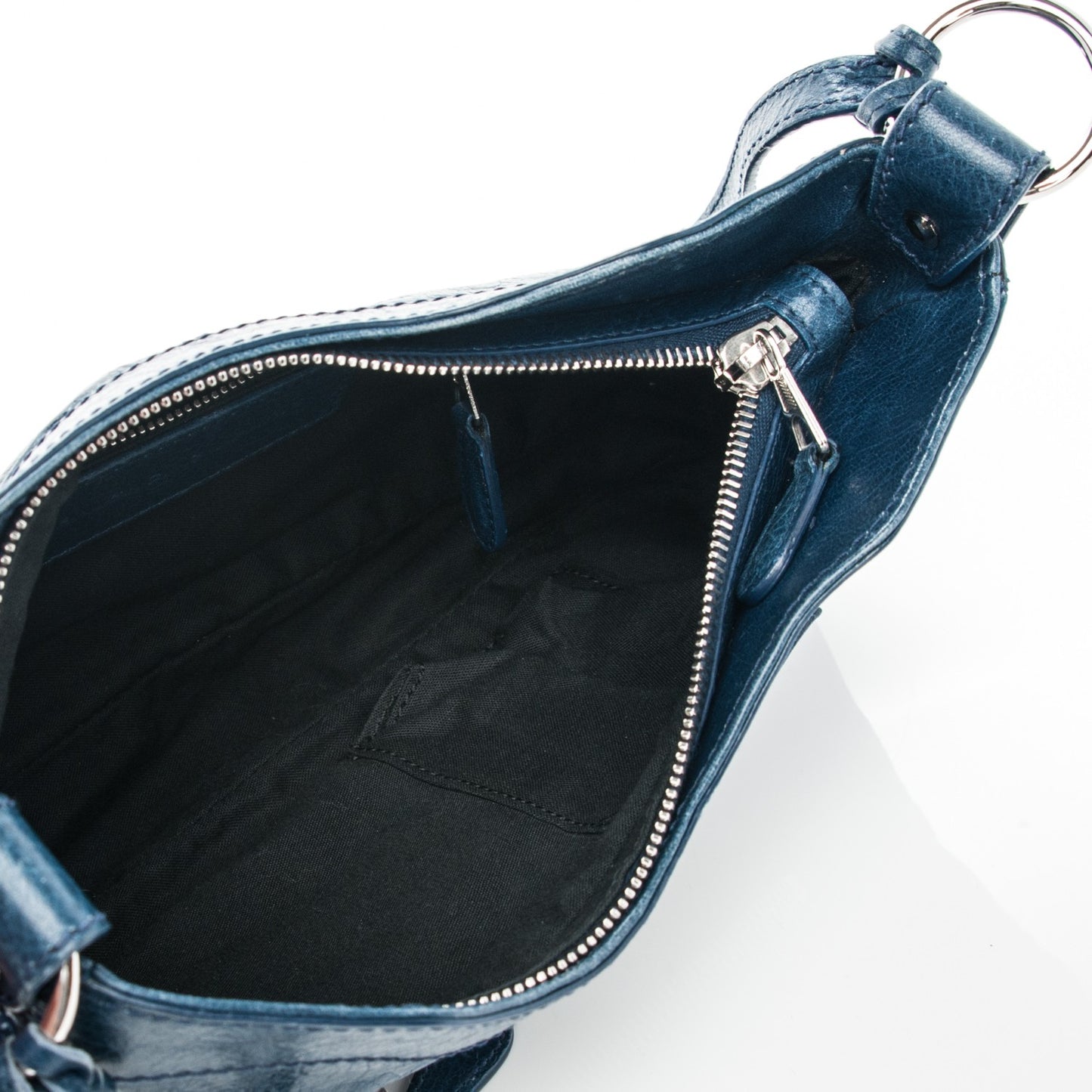 Agneau Giant 12 Silver Hardware Hip Bleu Mineral