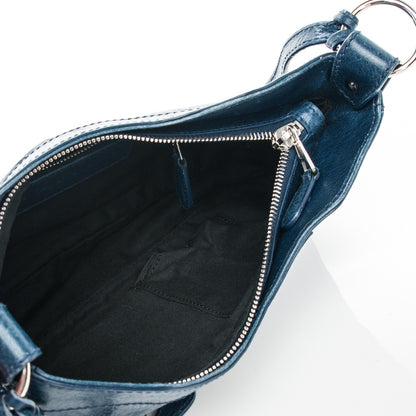 Balenciaga Agneau Giant 12 Silver Hardware Hip Bleu Mineral 5 of 8