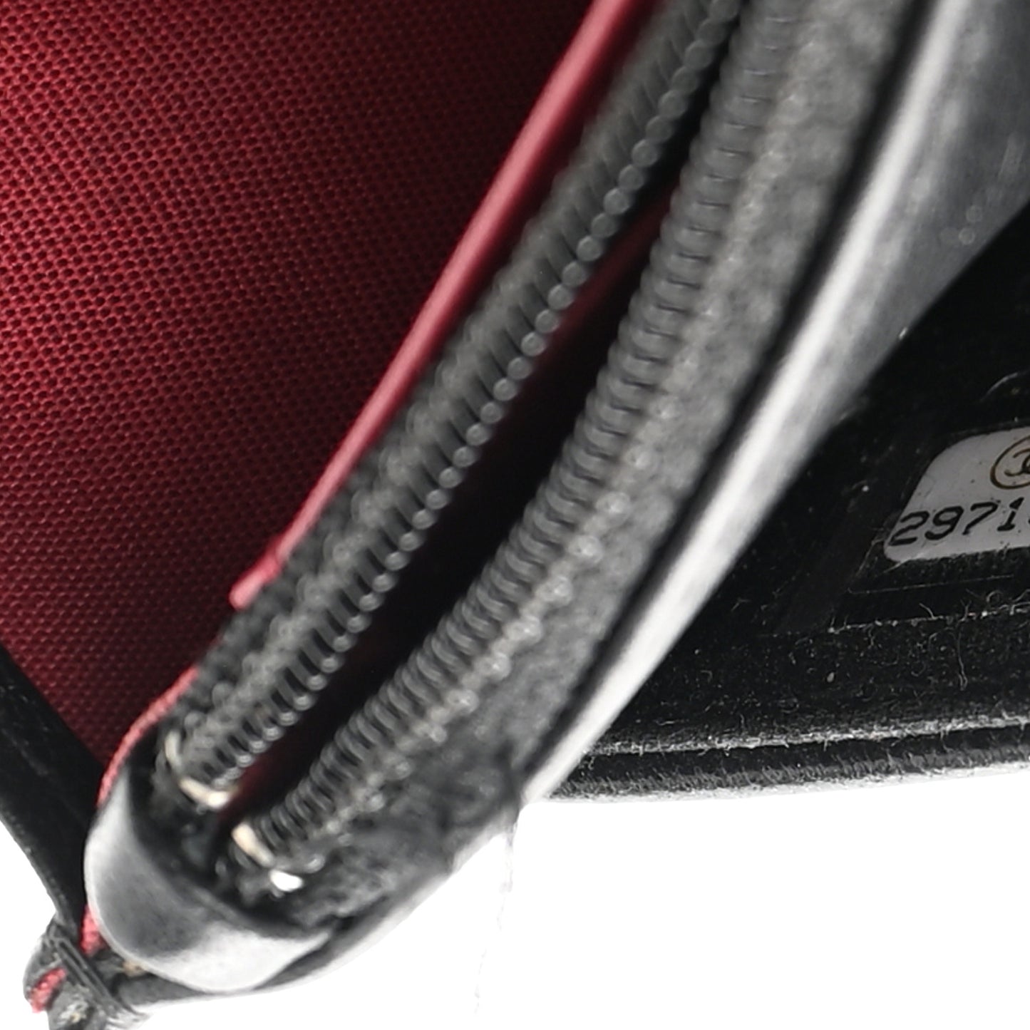 Shiny Goatskin Quilted Chanel 19 Wallet On Chain WOC Black