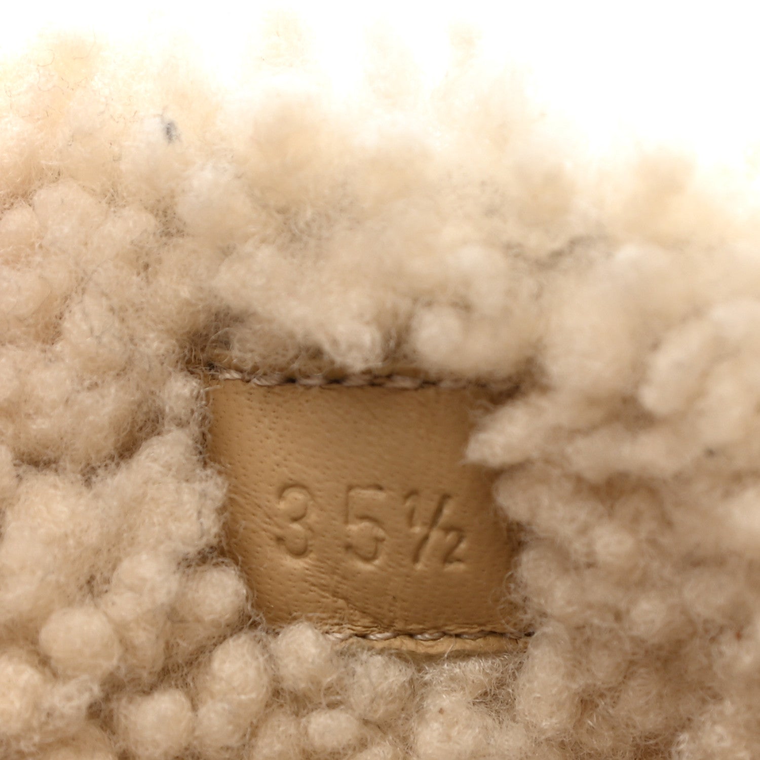 Hermes Suede Shearling Day Sneakers 35.5 Naturel 7 of 7