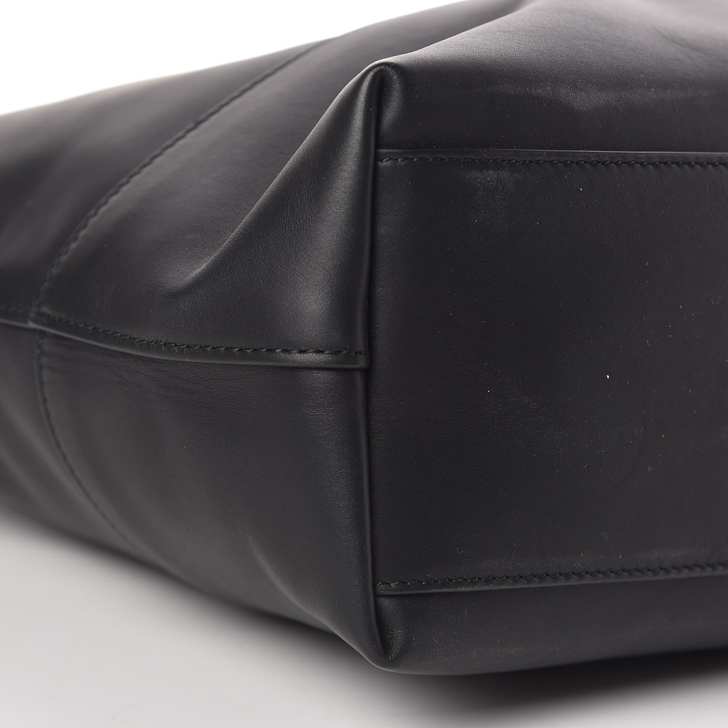 Bottega Veneta Smooth Matte Calfskin Bucket Bag Black 13 of 16