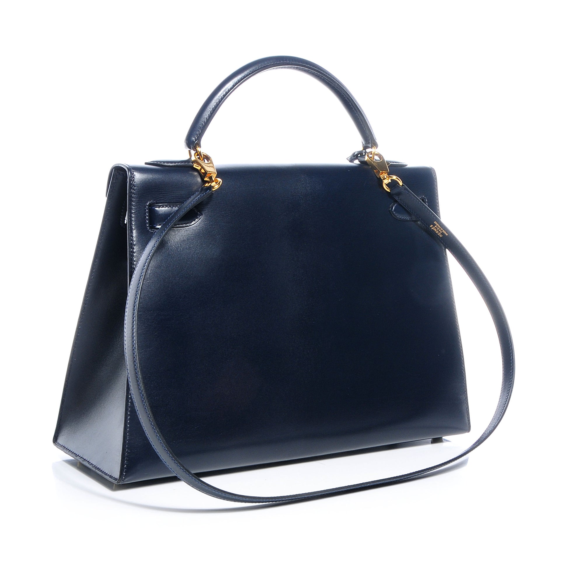 Hermes Box Kelly 32 Bleu Marine 3 of 10