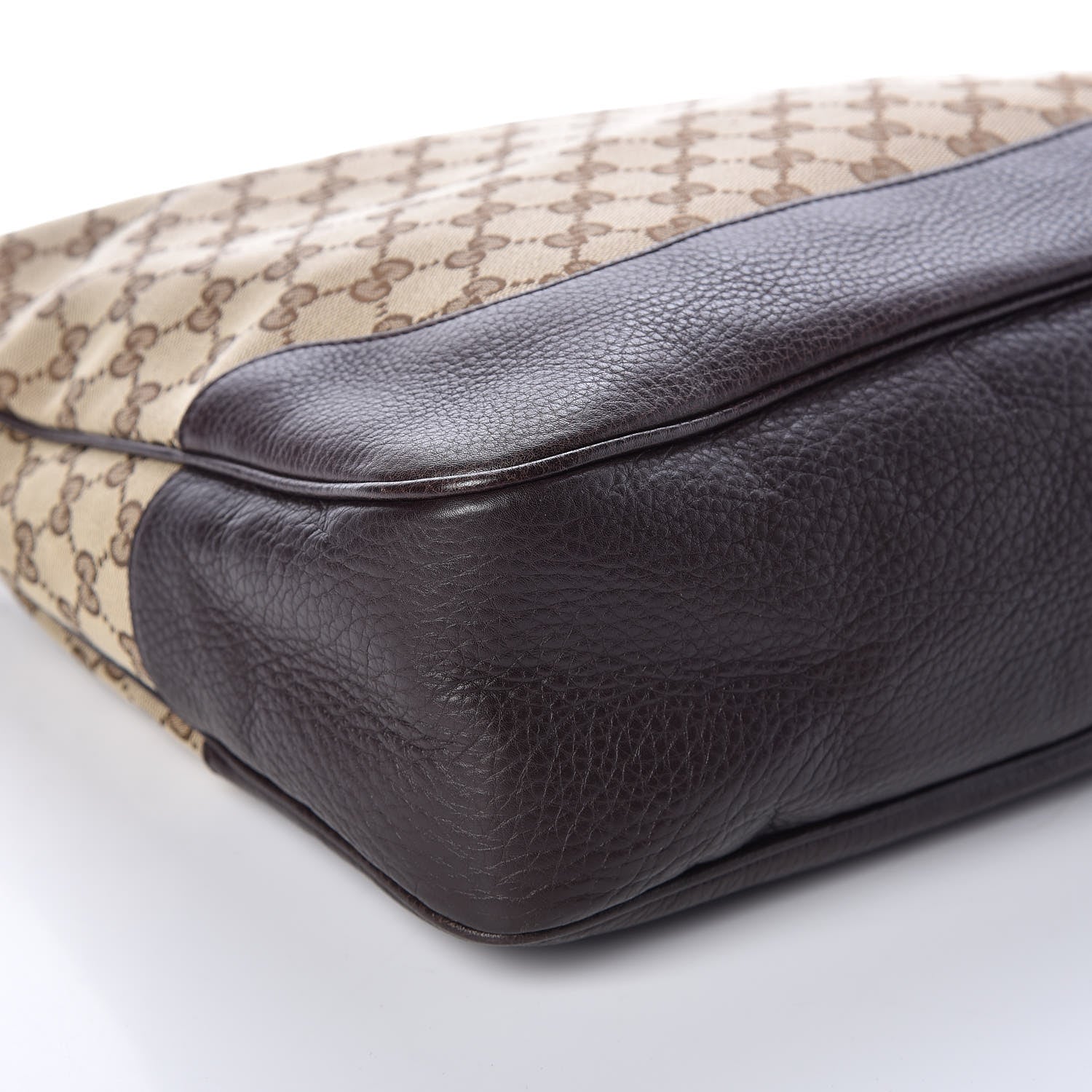 Gucci Monogram Medium Diana Bamboo Shoulder Bag Dark Brown 6 of 9