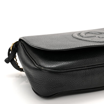Gucci Pebbled Calfskin Medium Soho Flap Crossbody Black 11 of 11