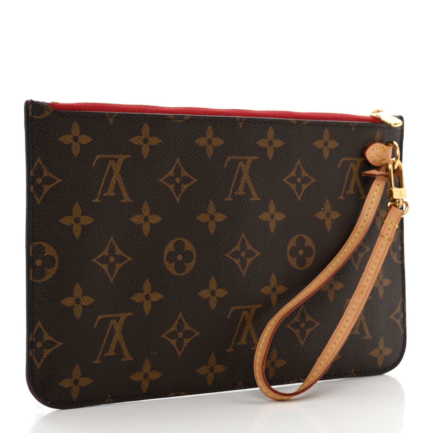 Louis Vuitton Monogram Neverfull MM GM Pochette Cherry 3 of 10