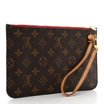Louis Vuitton Monogram Neverfull MM GM Pochette Cherry 3 of 10