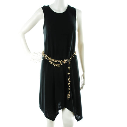 Chanel Painted Pearl Beaded Enamel CC Belt Black 2 of 7