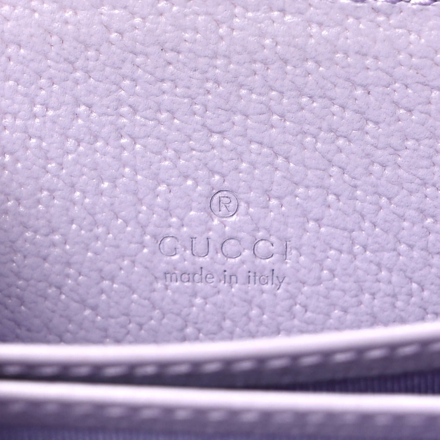 Gucci Monogram Jumbo GG Textured Dollar Calfskin Ophidia Key Card Case Beige Lapis 6 of 7