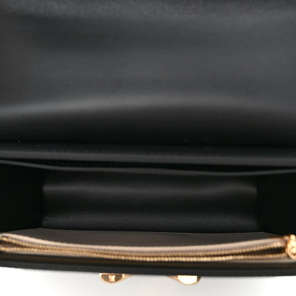 Louis Vuitton Epi Twist Top Handle Shoulder Bag MM Black 6 of 10