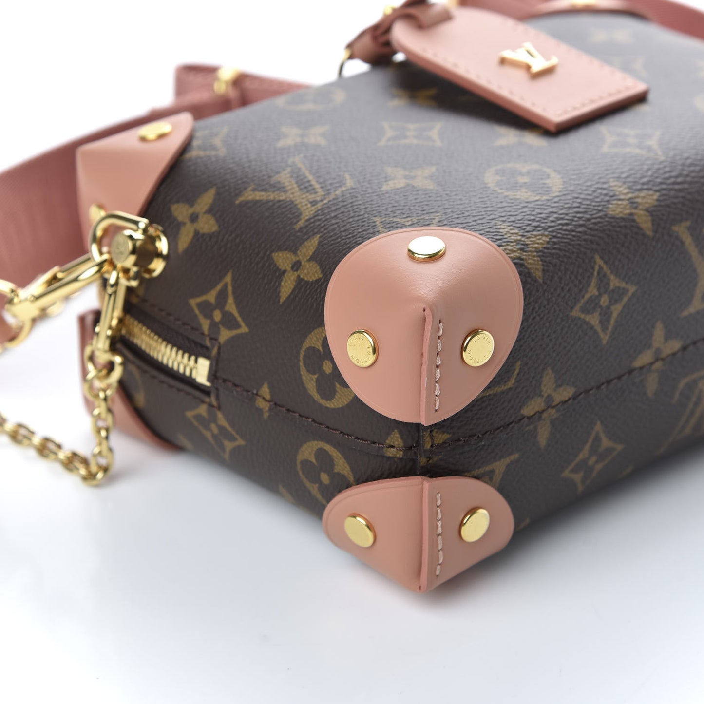 Monogram Petite Malle Souple Peach