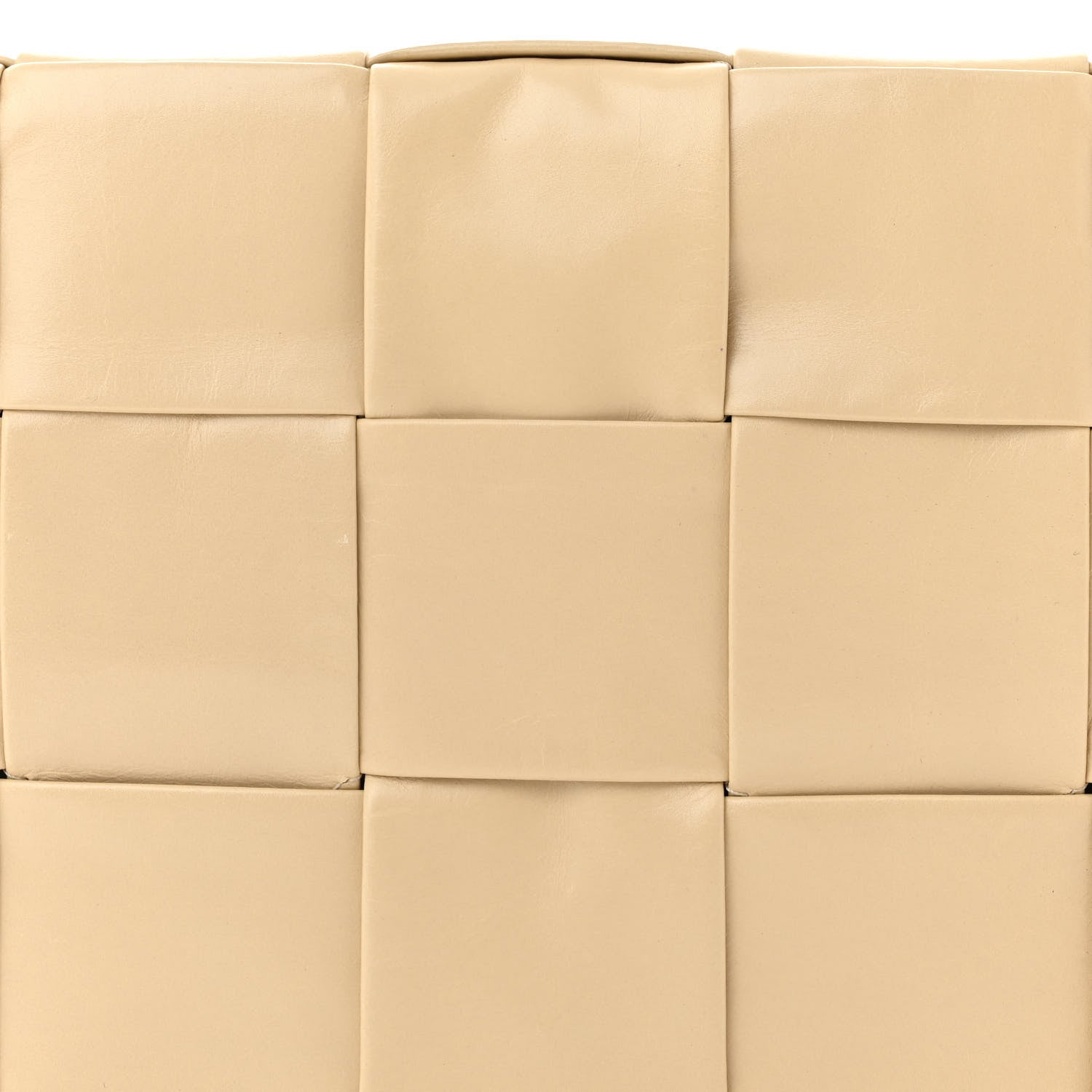 Bottega Veneta Brushed Calfskin Maxi Intreccio Crossbody Cassette Bag Porridge 7 of 10
