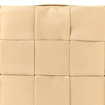 Bottega Veneta Brushed Calfskin Maxi Intreccio Crossbody Cassette Bag Porridge 7 of 10
