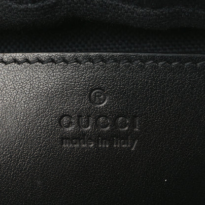 Gucci Calfskin Matelasse Monochrome Small GG Marmont Chain Shoulder Bag Black 6 of 8