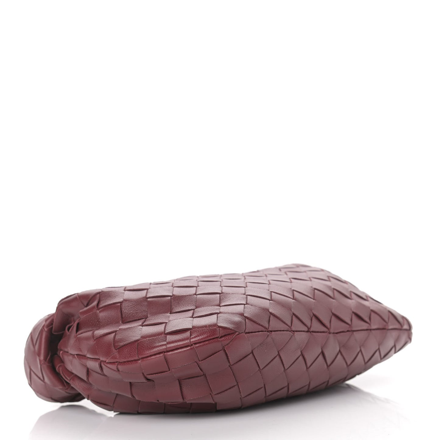 Nappa Intrecciato Mini Jodie Burgundy