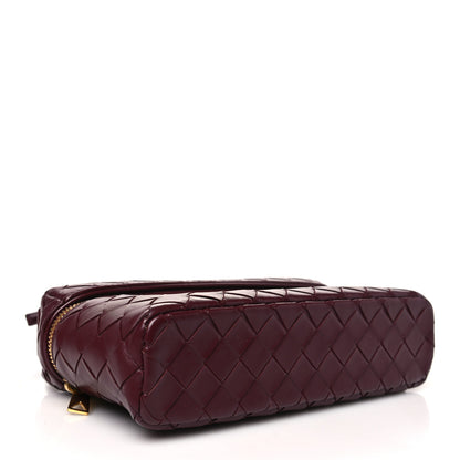 Bottega Veneta Calfskin Intrecciato Bang Bang Vanity Case Barolo 4 of 10