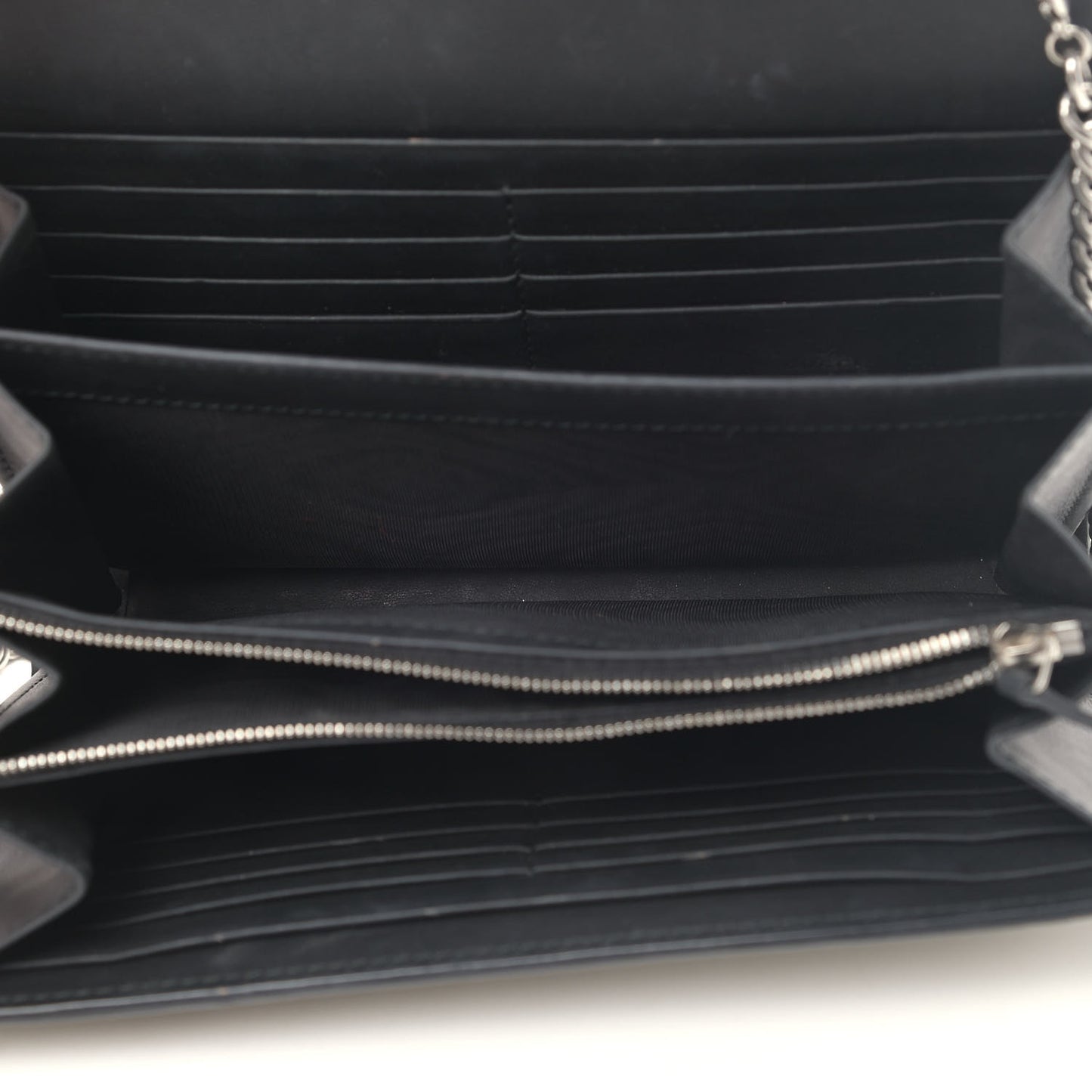 GG Supreme Monogram Mini Dionysus Chain Wallet Beige Black