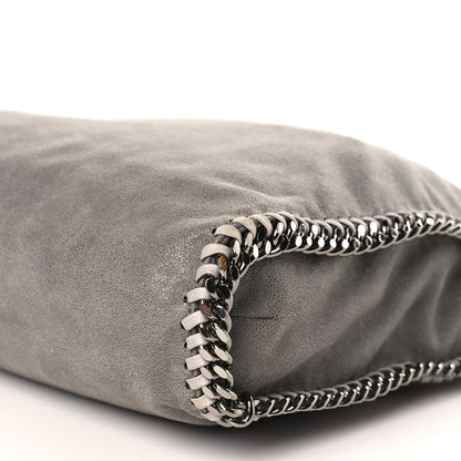 Stella McCartney Shaggy Deer Falabella Fold Over Tote Grey 9 of 9