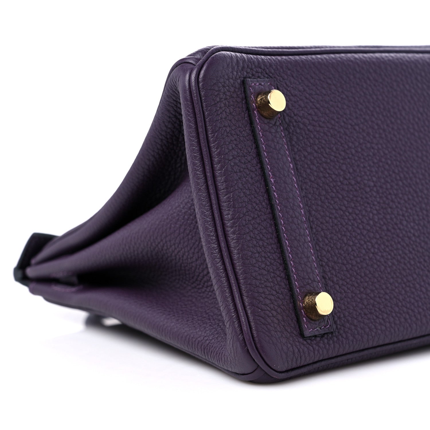 Hermes Togo Birkin 25 Raisin 8 of 10