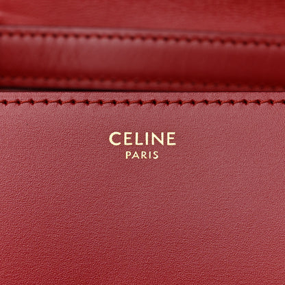 Celine Box Calfskin Teen Classic Box Flap Bag Red 7 of 13