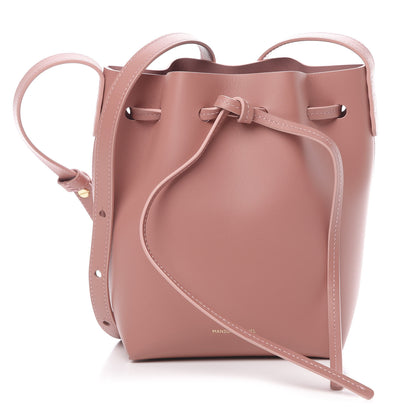 Mansur Gavriel Calfskin Mini Mini Bucket Bag Blush 1 of 10