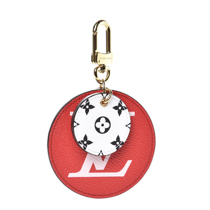 Louis Vuitton Monogram Giant Bag Charm Key Holder Rouge 1 of 3