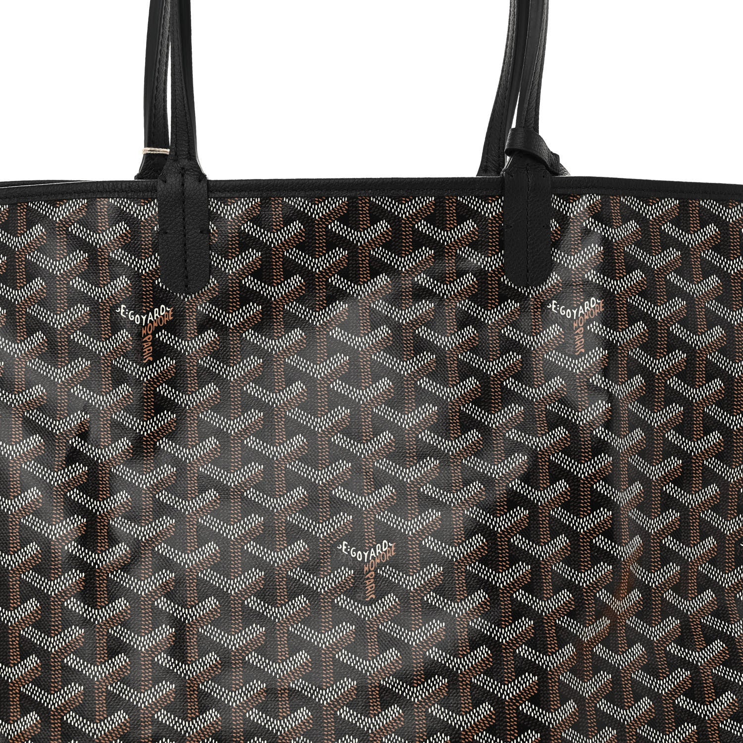 Goyard Goyardine Saint Louis PM Black 8 of 10