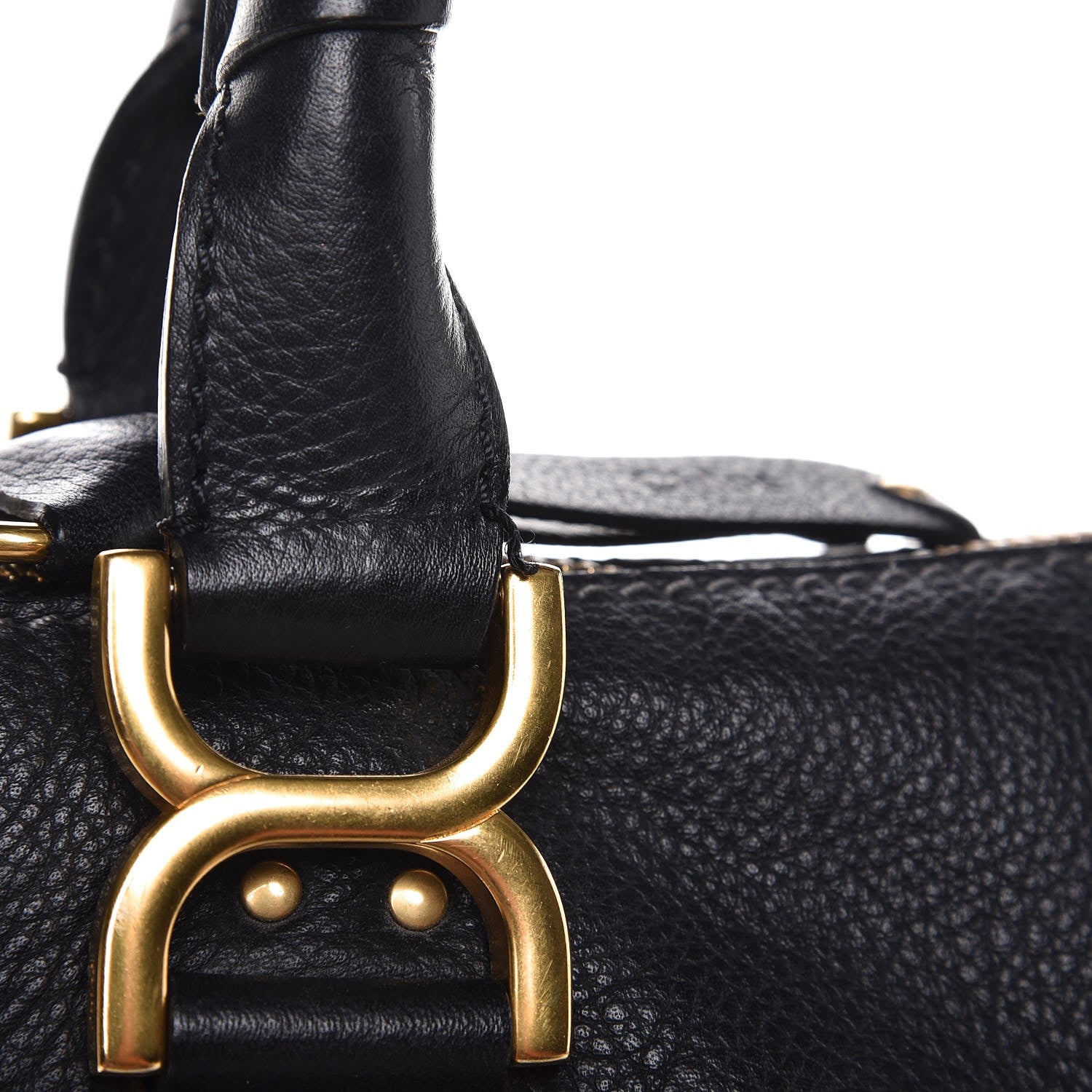 Chloe Calfskin Medium Marcie Satchel Black 14 of 21