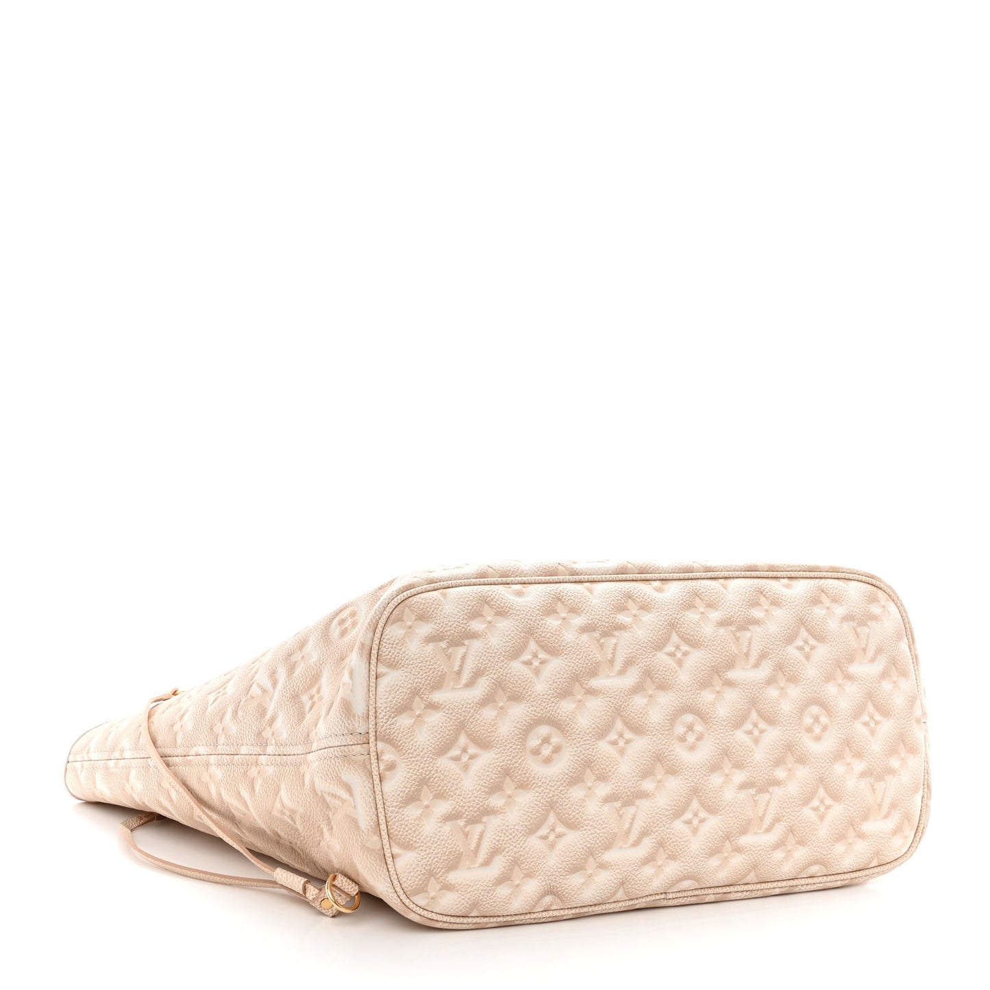 LOUIS VUITTON Empreinte Monogram Summer Stardust Neverfull MM Beige Clair
