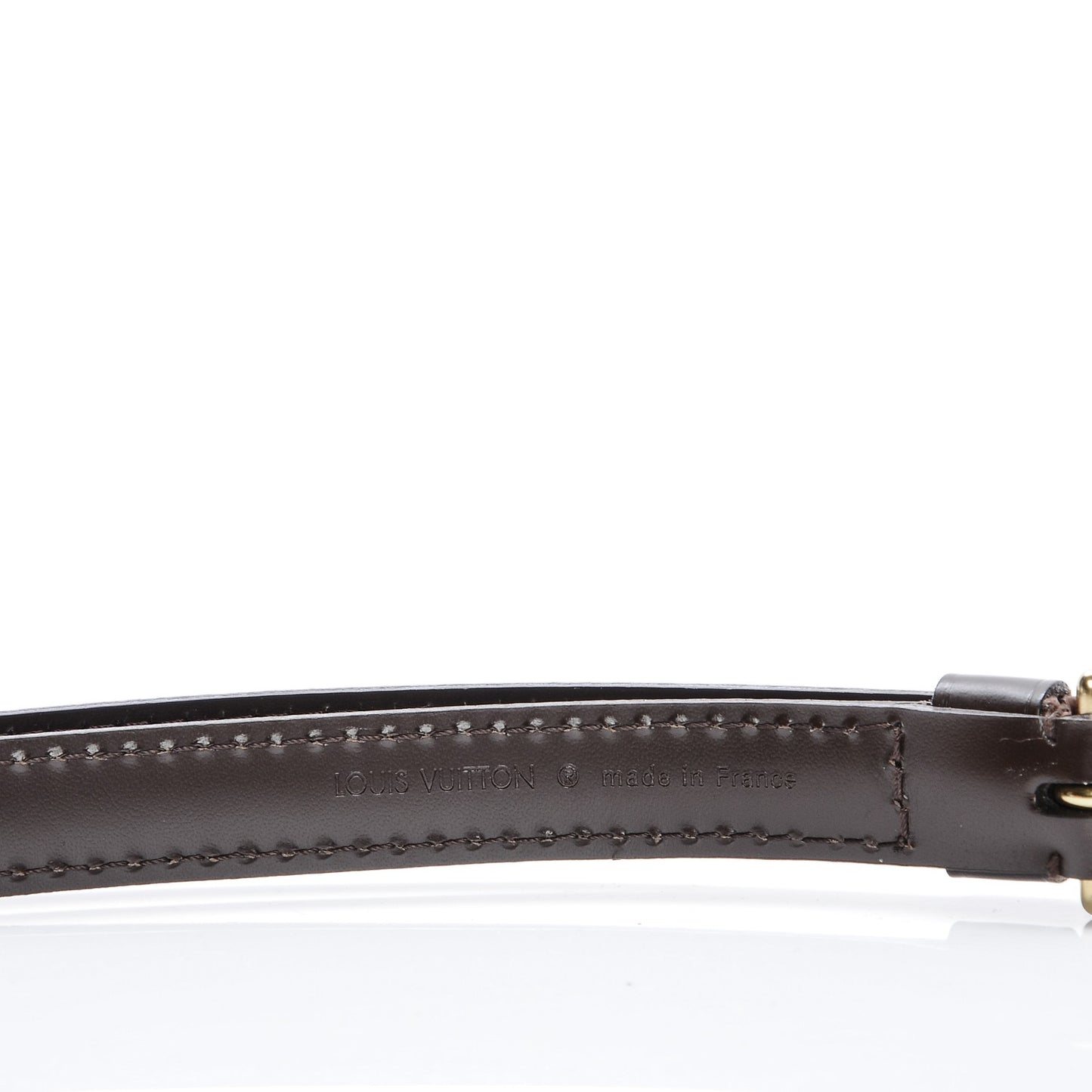 Calfskin 16mm Adjustable Shoulder Strap Brown