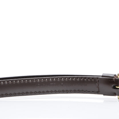 Louis Vuitton Calfskin 16mm Adjustable Shoulder Strap Brown 4 of 4