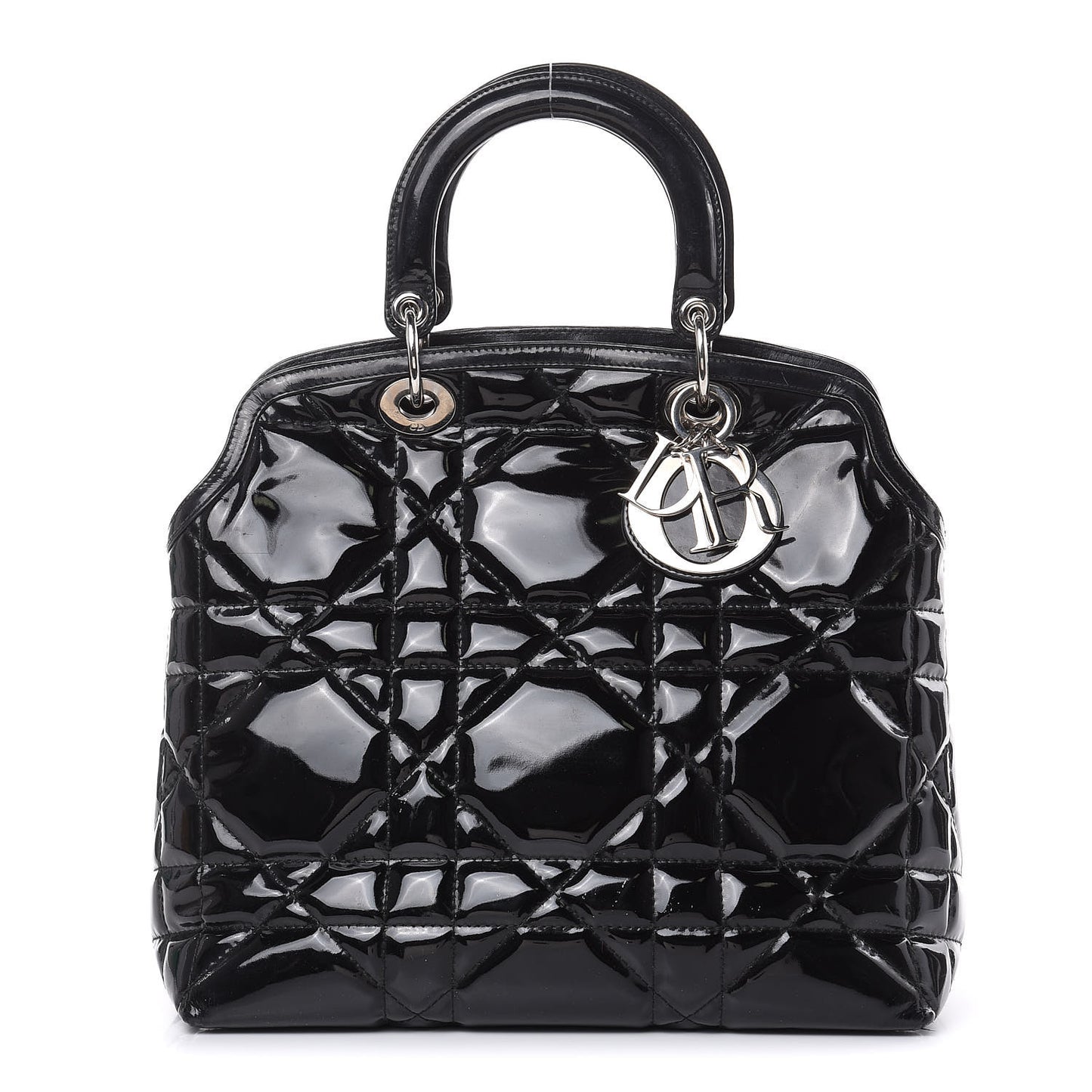 Patent Cannage Medium Granville Tote Black
