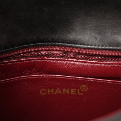 Chanel Lambskin Quilted Mini Square Flap Bag Black 12 of 12