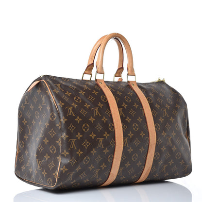 Louis Vuitton Monogram Keepall 45 3 of 16