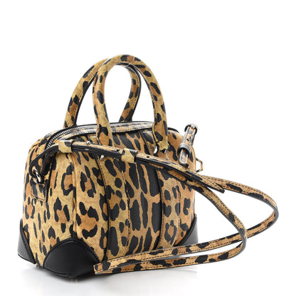 Givenchy Grained Calfskin Leopard Print Micro Lucrezia 3 of 9
