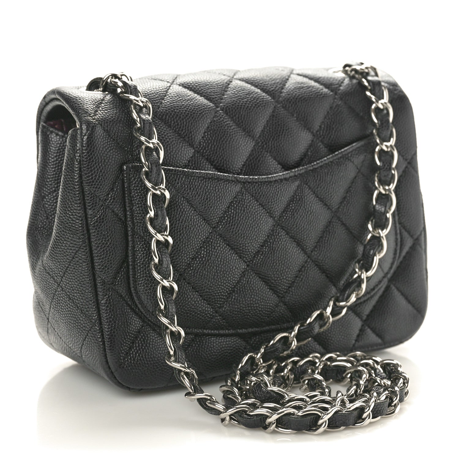 Chanel Caviar Quilted Mini Square Flap Black 2 of 10