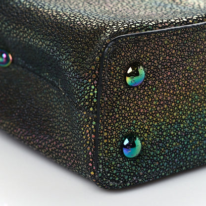 Louis Vuitton Iridescent Stingray Capucines Mini Black Multicolor 7 of 8