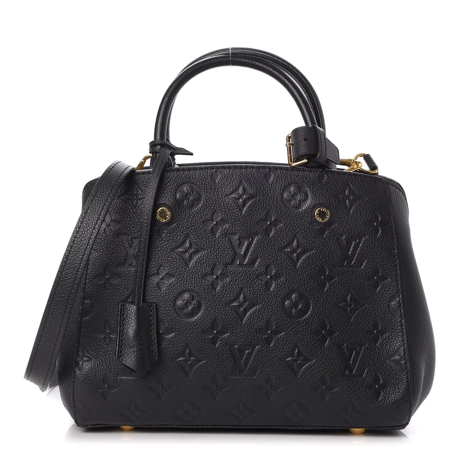 Louis Vuitton Empreinte Montaigne BB Black 1 of 8