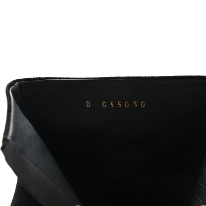 Chanel Suede Grosgrain CC Short Boots 38 Black 8 of 10