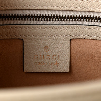 Gucci GG Supreme Monogram Small Queen Margaret Top Handle Bag White 5 of 9