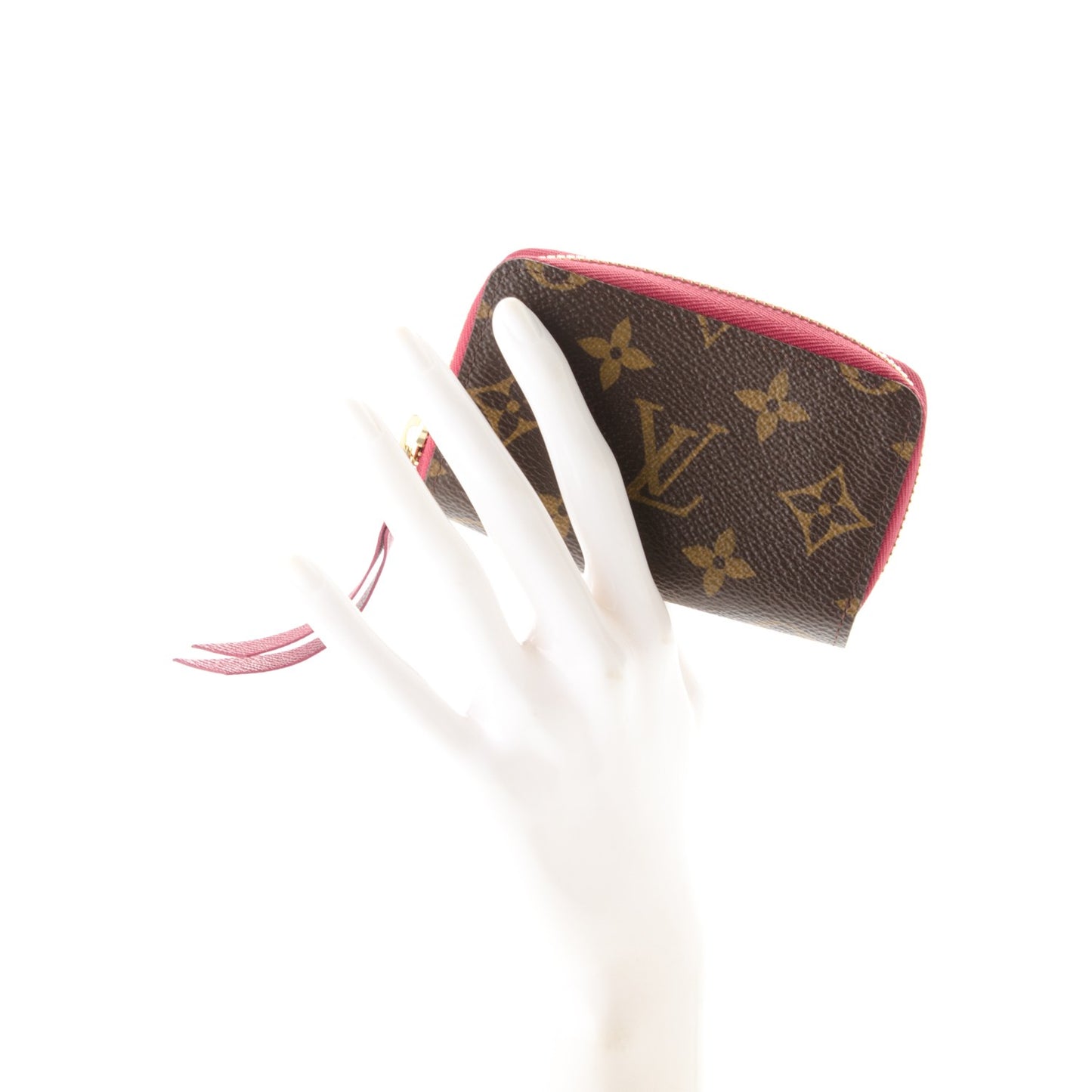 Monogram Zippy Multicartes Fuchsia